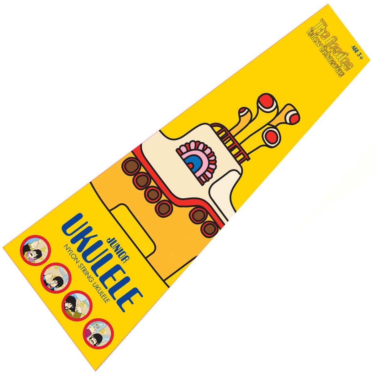 The Beatles Yellow Submarine Ukulele - Mounting
