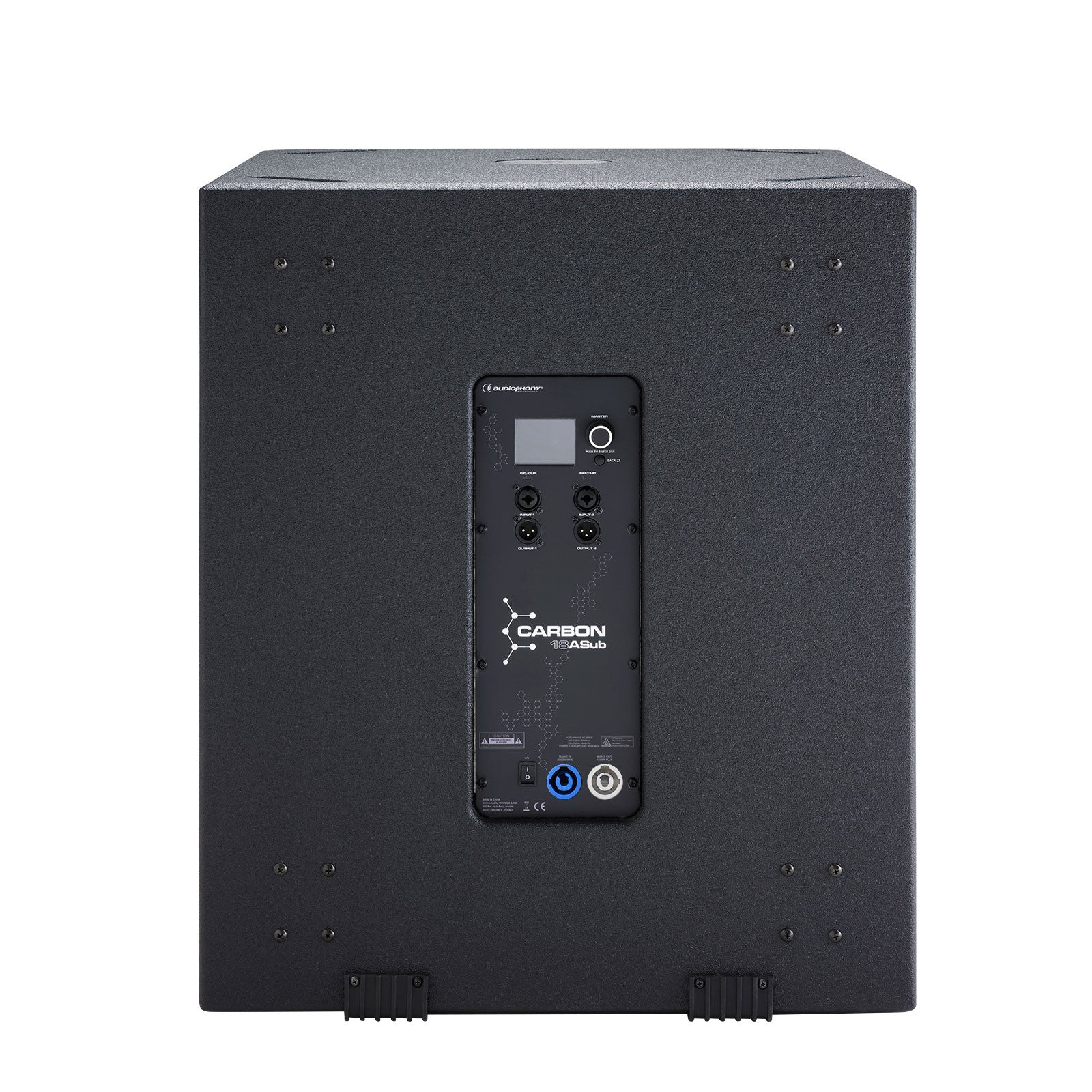 Audiophony CARBON18ASub Actieve subwoofer 18 inch