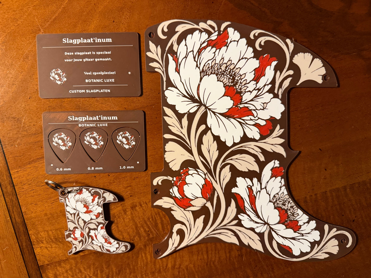 Botanic Luxe – Custom Slagplaat van Slagplaat’inum
