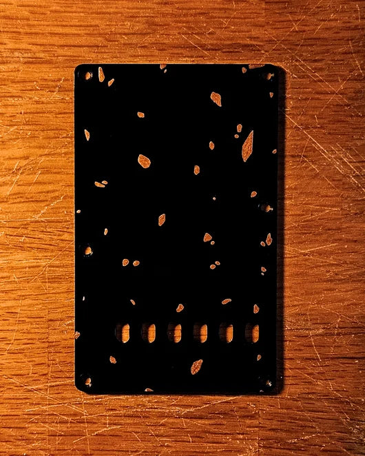 Studio VS Sparkled - Backplate - Zwart/Koper