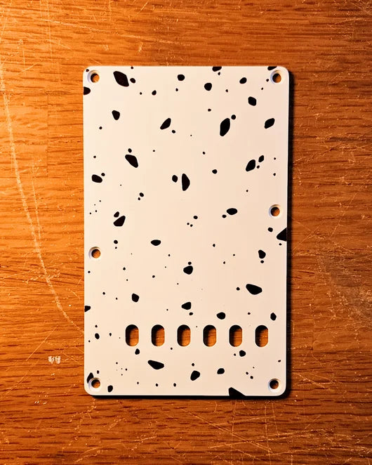Studio VS Sparkled - Backplate - Wit/Donkerrood