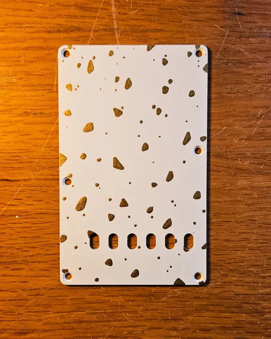 Studio VS Sparkled - Backplate - Wit/Goud