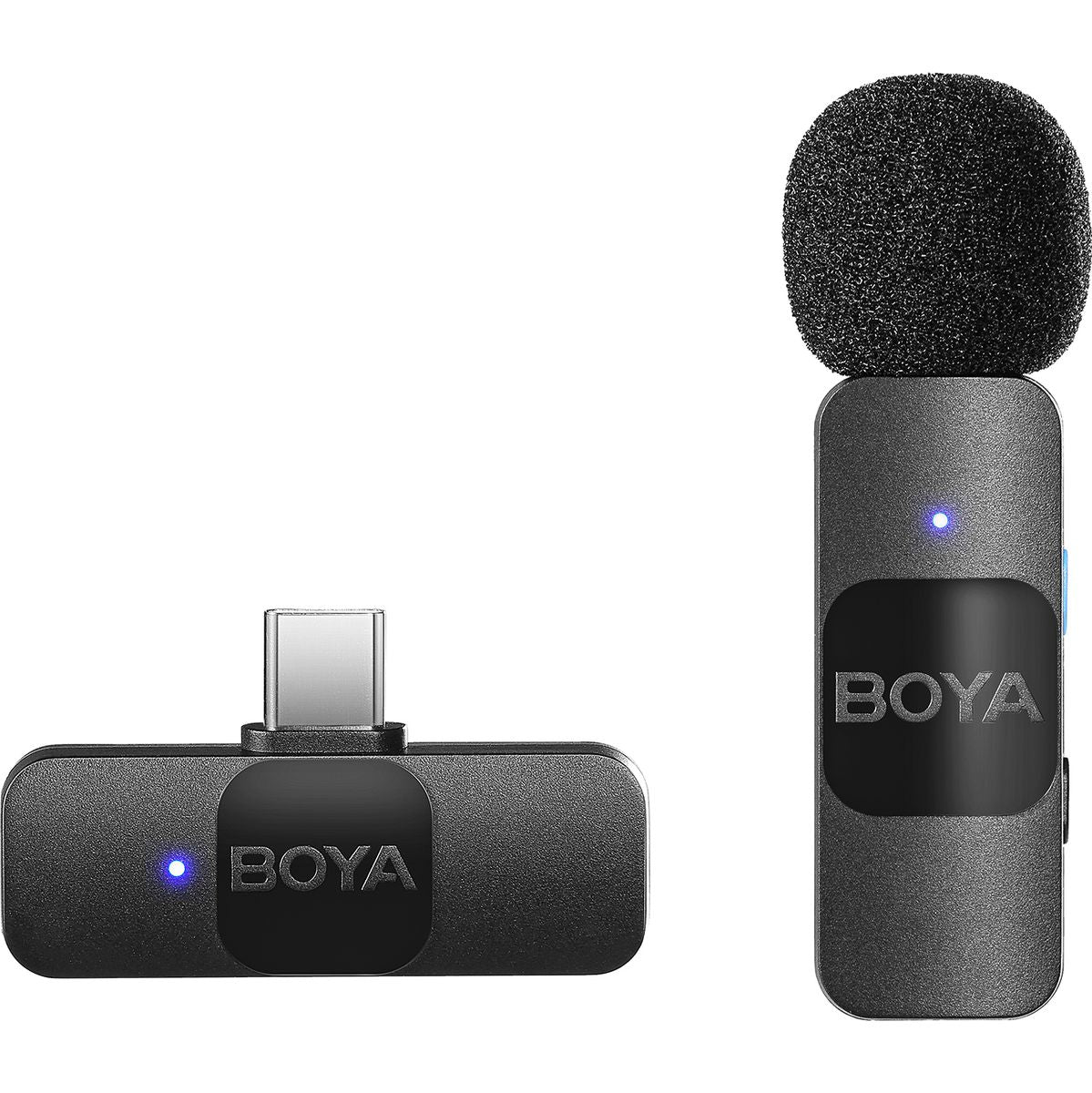 Boya BY-V10 V2.0 Wireless Microphone For USB-C 1X Transmitter + 1X Receiver