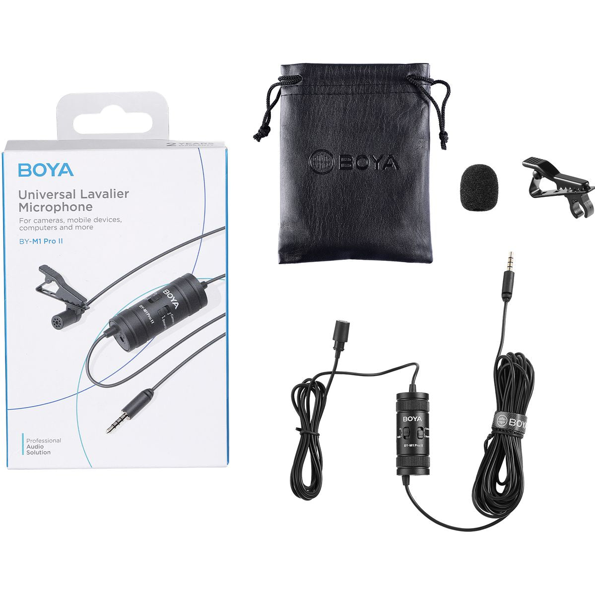 Boya BY-M1 Pro II - Clip-On Microphone