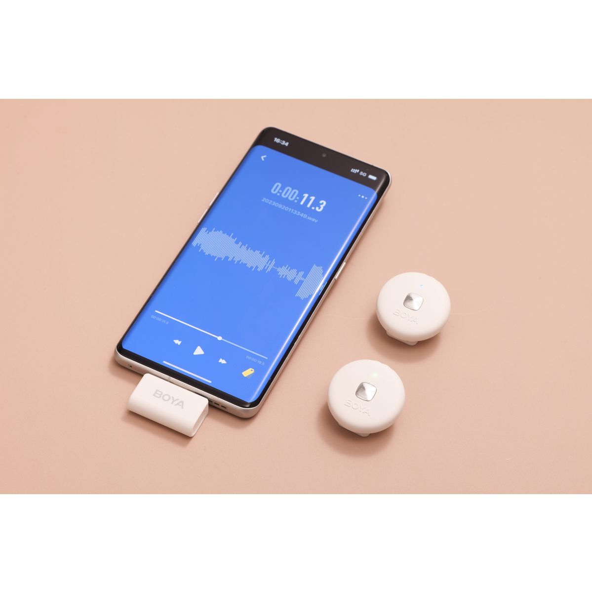 Boya DUAL-Channel Wireless Mic For Android Devices