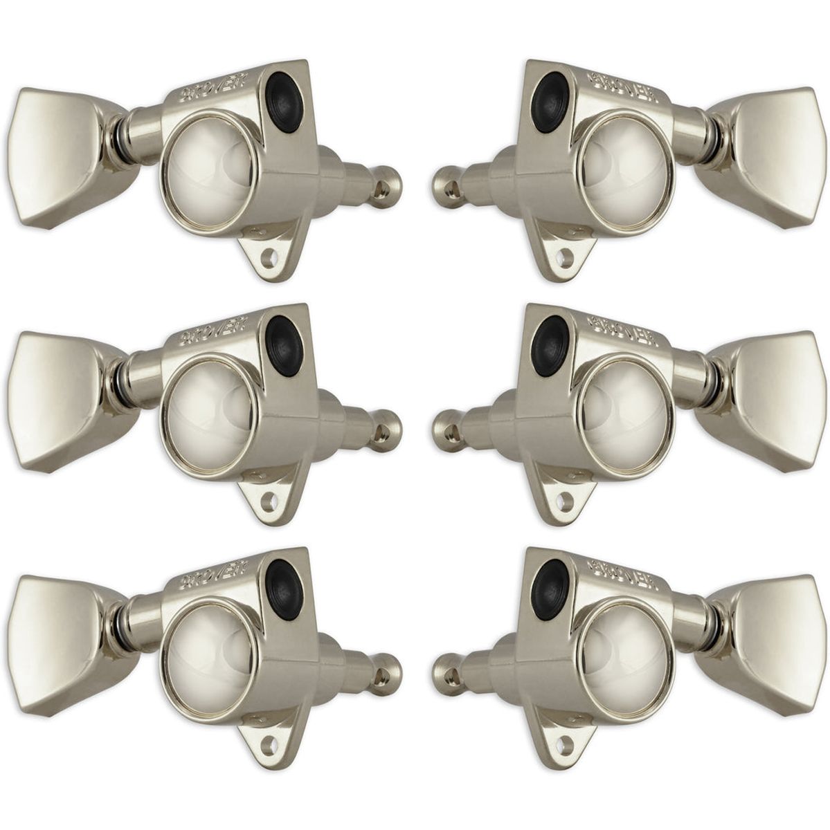 Grover GTR Mhead Set Nickel Keystone Buttons
