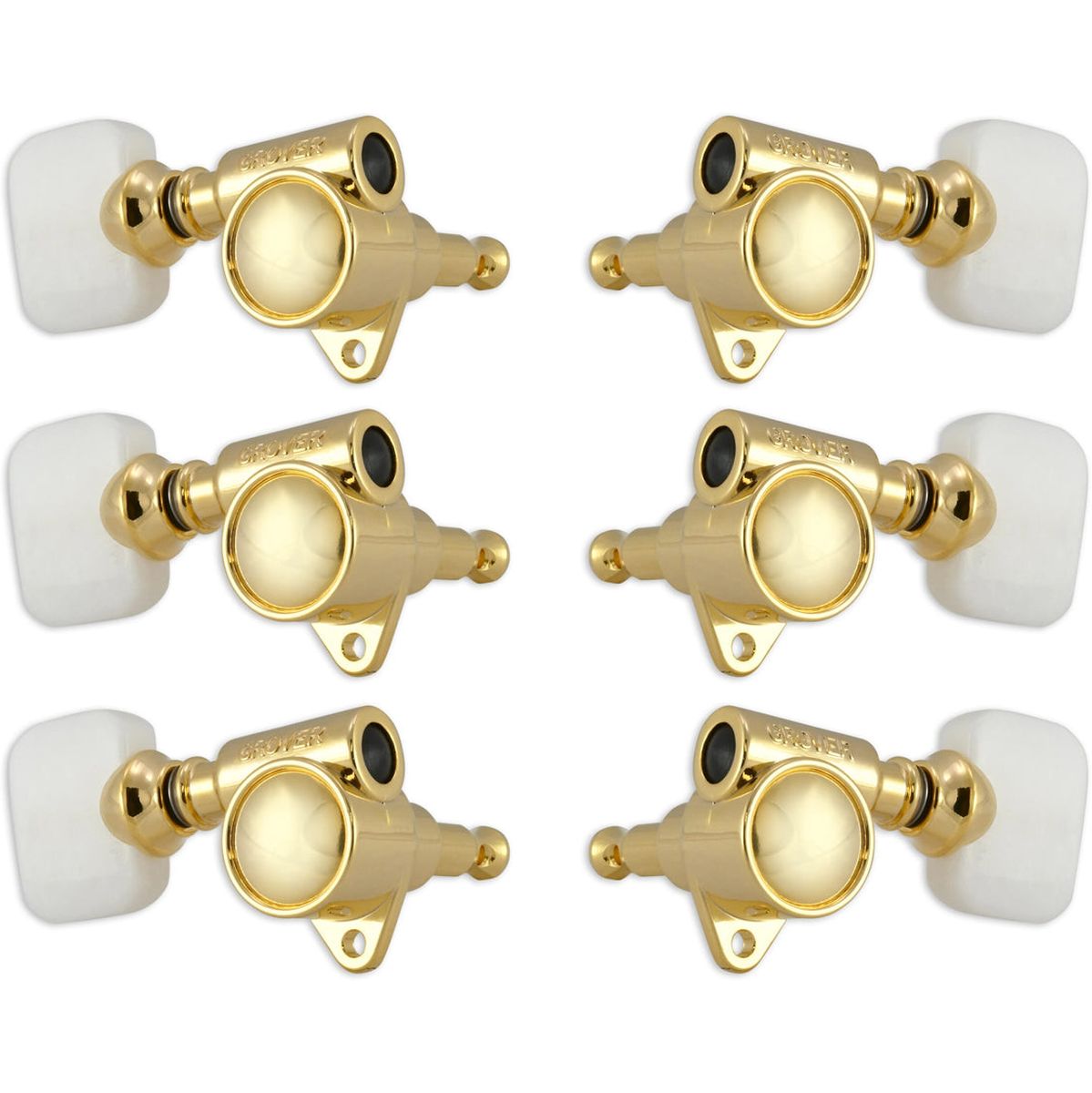 Grover Vintage Rotomatic MH Pearloid Button Gold