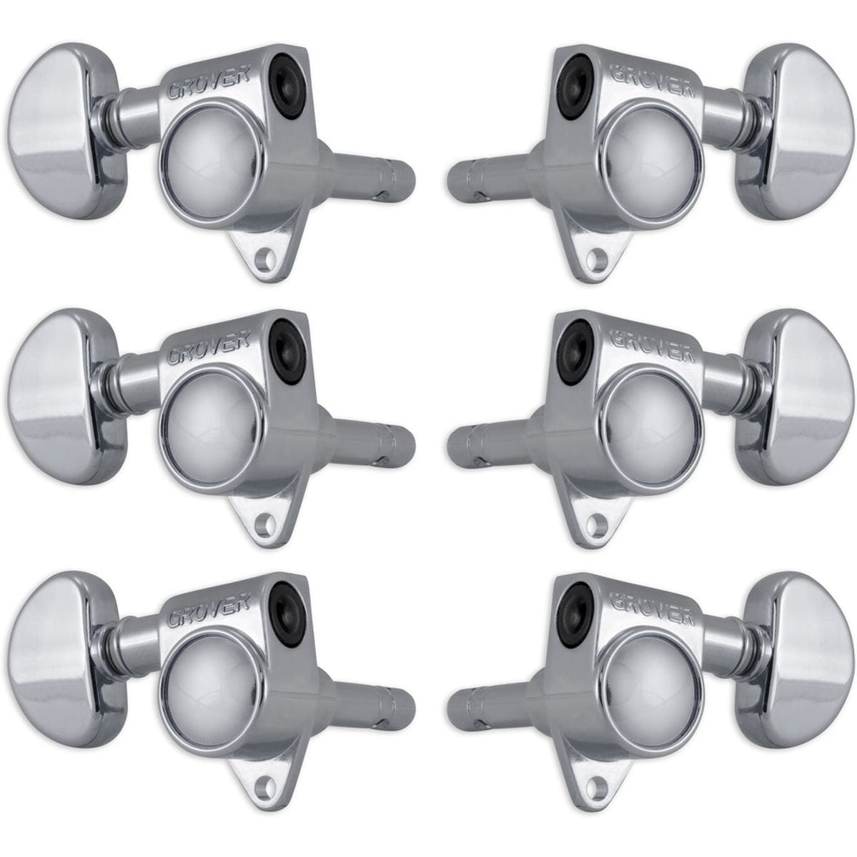 Grover Locking Machine Heads Chrome