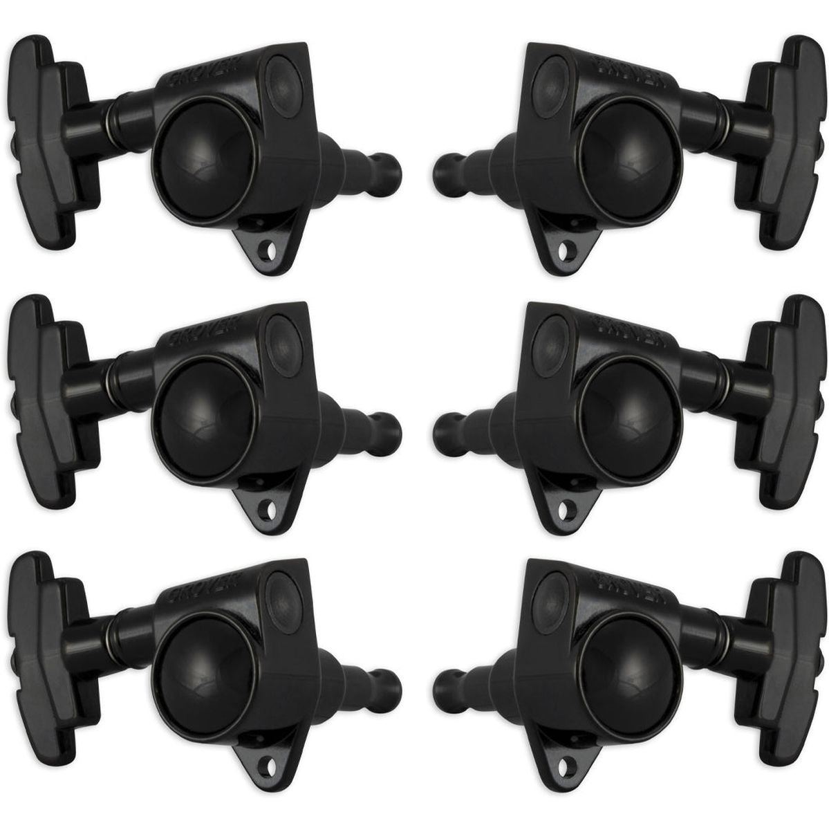 Grover Super Rotomatic BLK Chrome