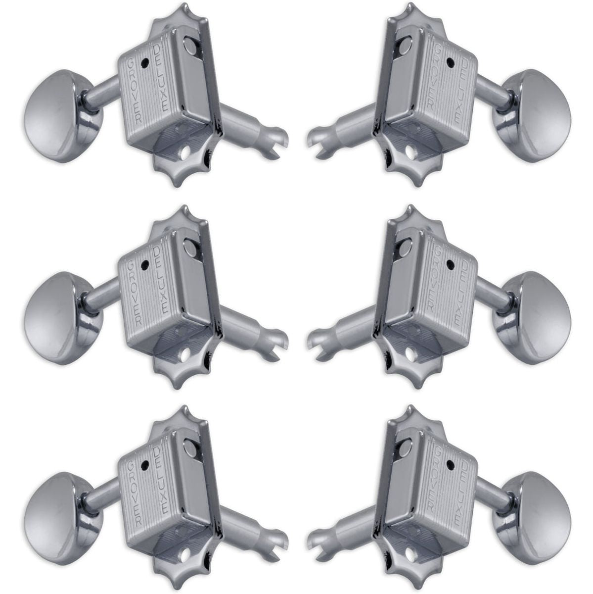 Grover Grove Deluxe Machine Set Chrome