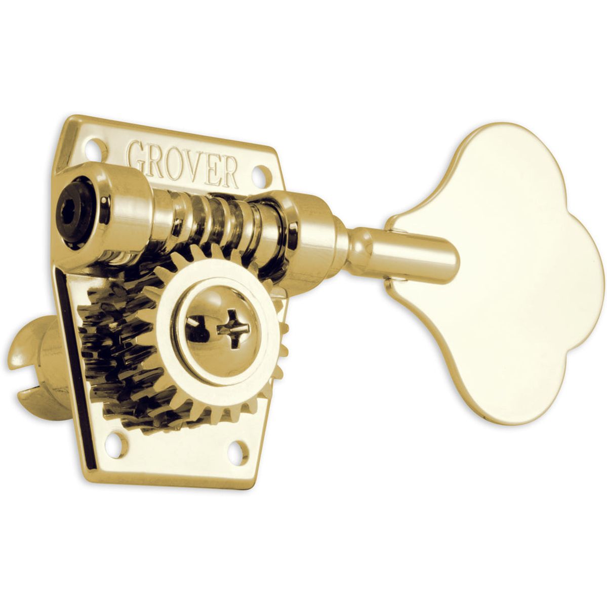 Grover Vintage Bass Heads 4 In Line Gold