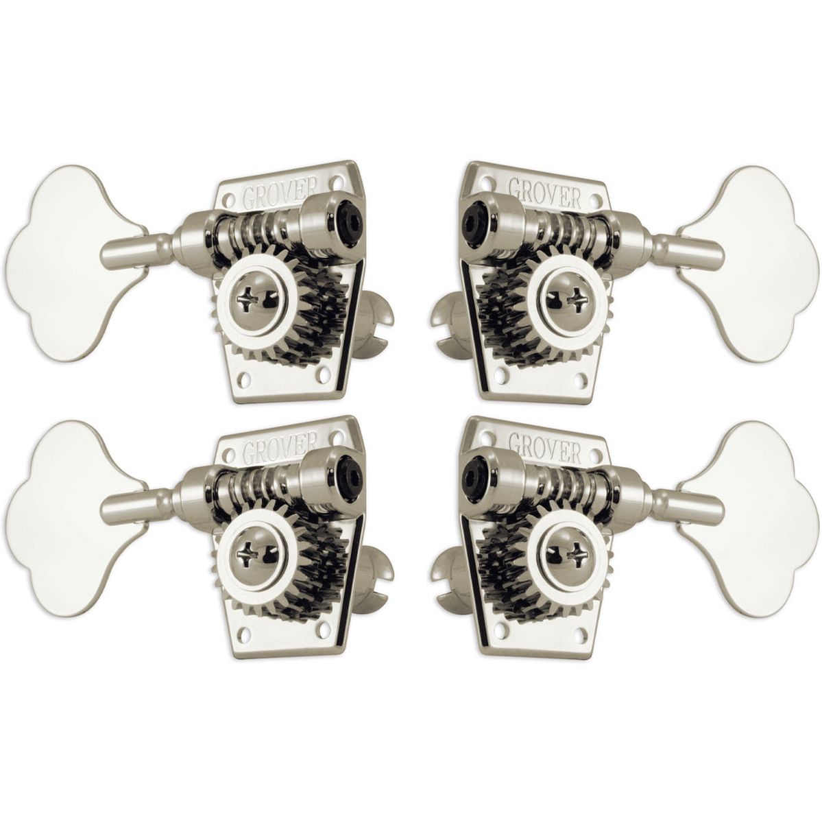 Grover Vintage Bass Heads Nickel