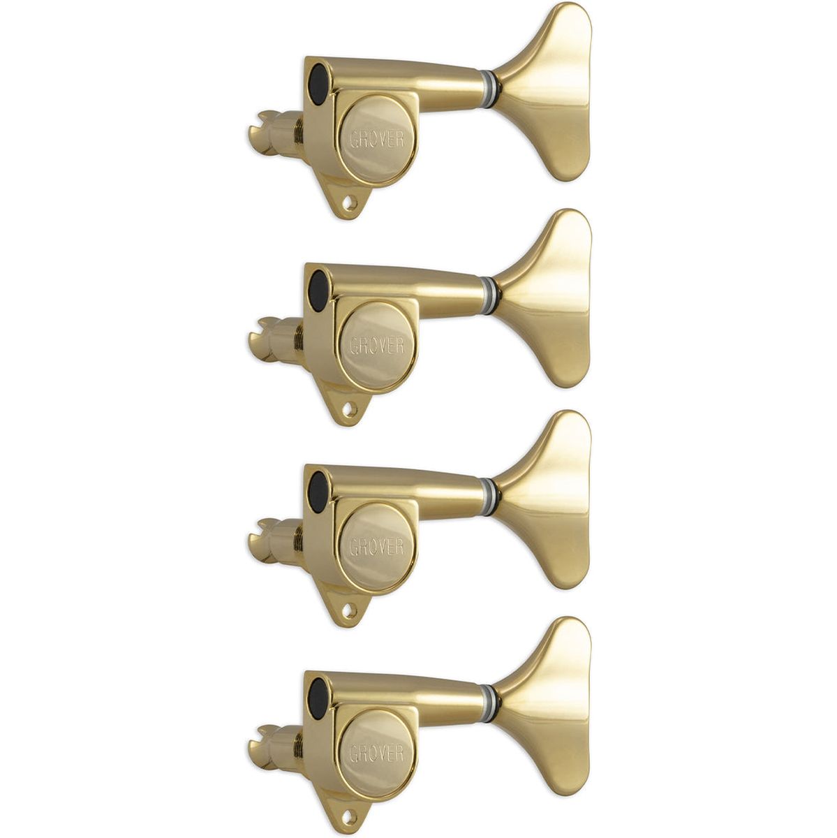 Grover 4 In Line Bass Mhead Gold