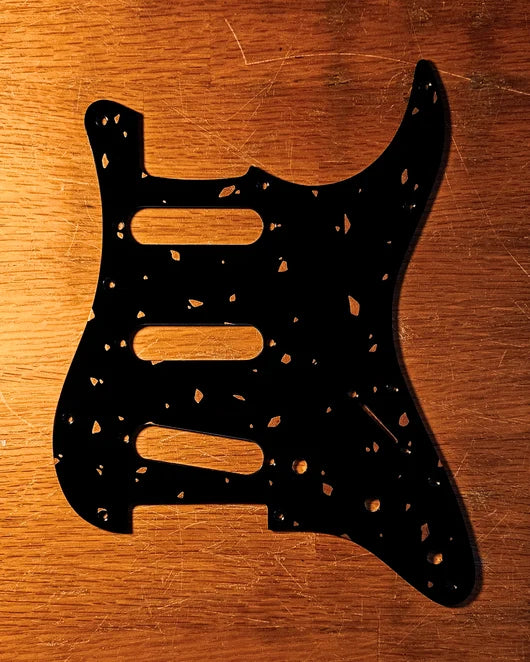 Studio VS Sparkled - Stratocaster Pickguard - Zwart/Koper
