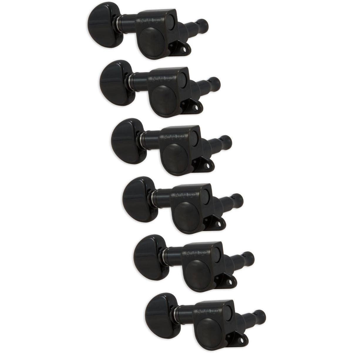 Grover 6 In Line Mhead LH Black