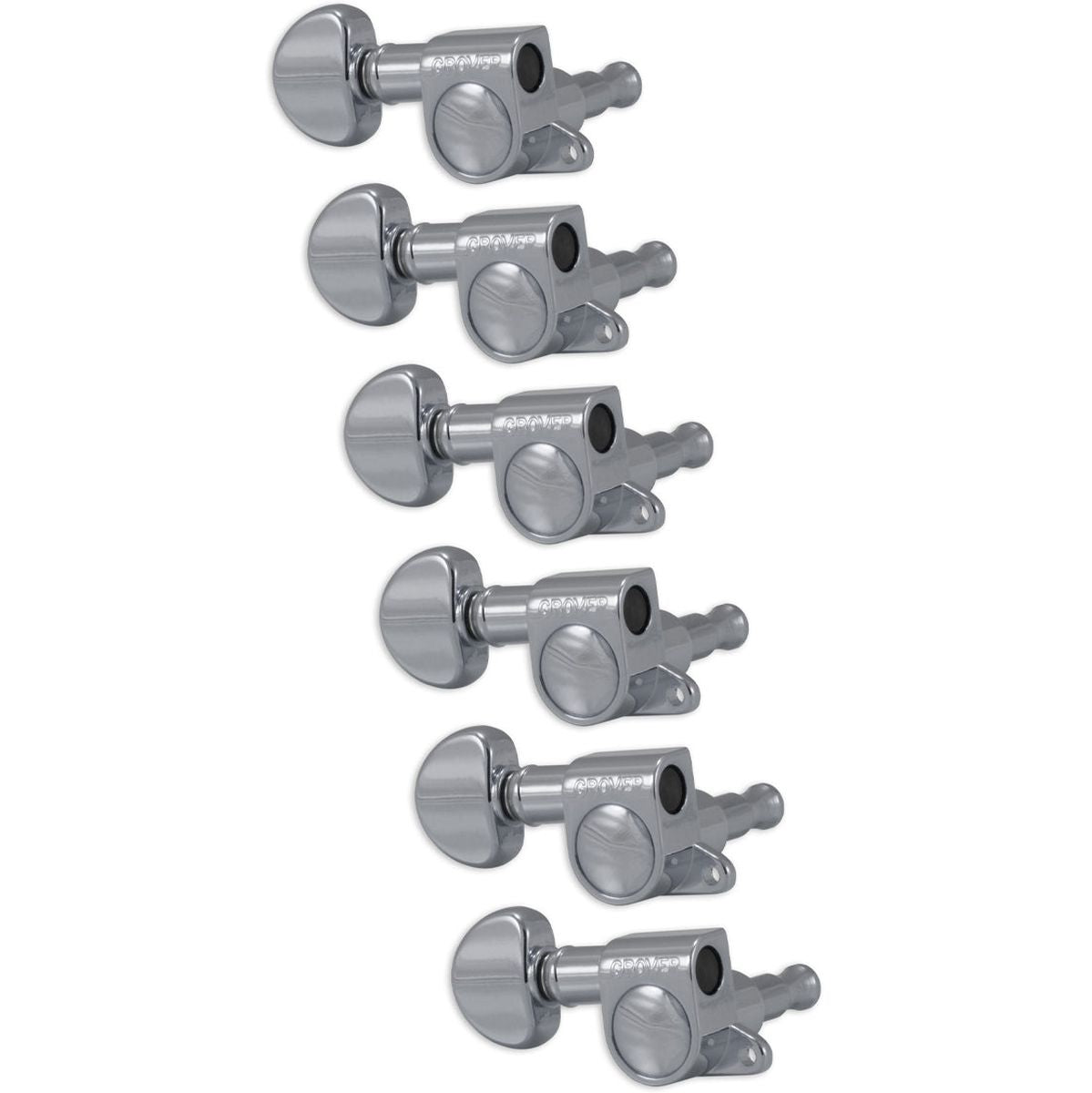 Grover 6 In Line Mhead LH Chrome