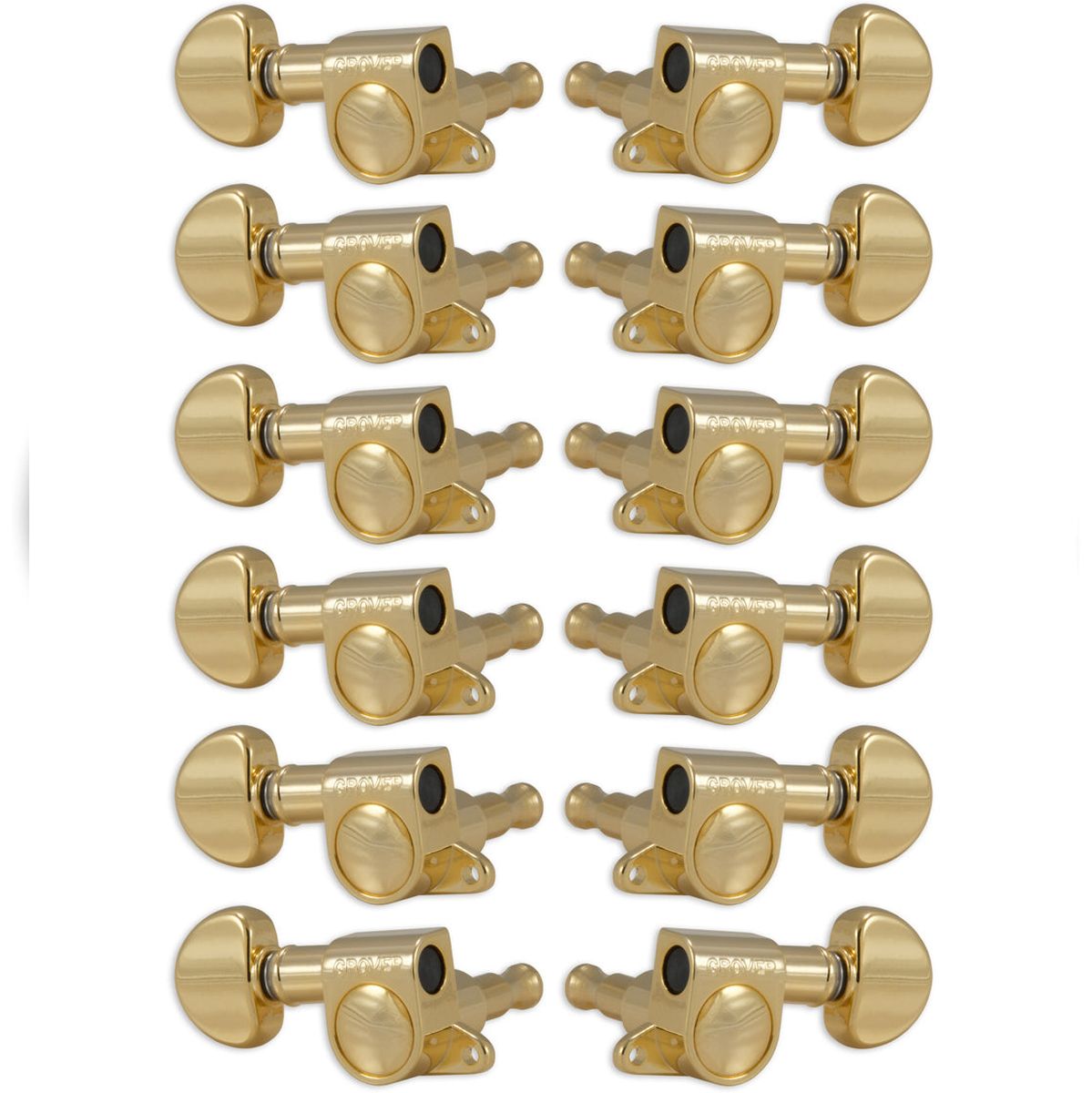 Grover Mini Machine 12STR Set Gold