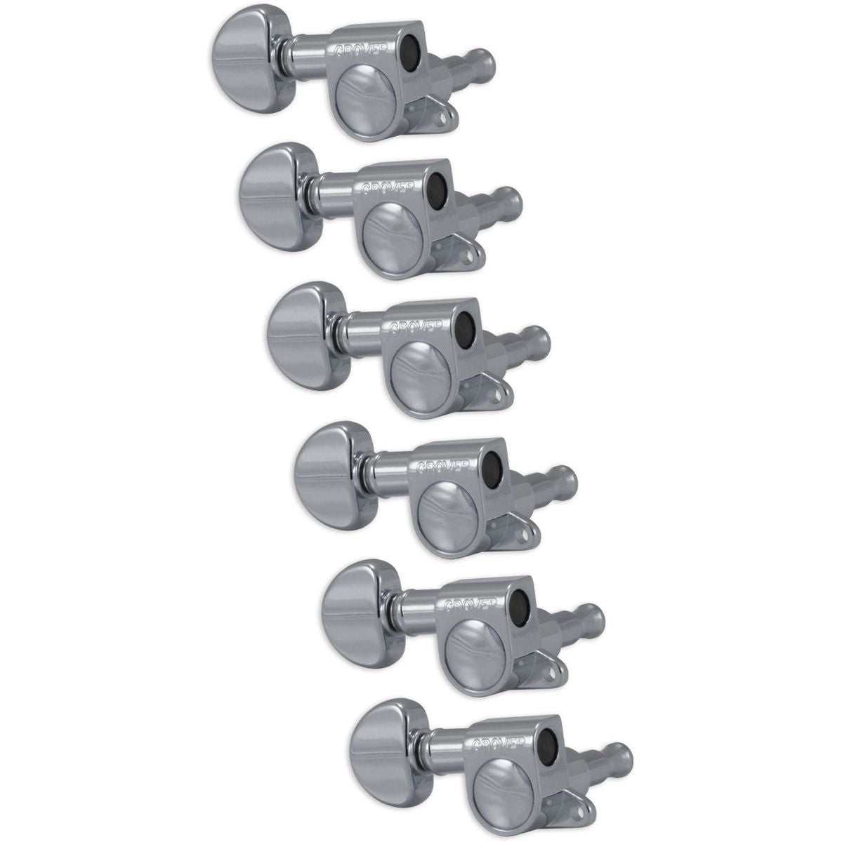 Grover 6 In Line Mhead LH Nickel
