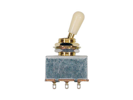 Boston SW-5-GI Toggle switch 3-way Ivory/Gold