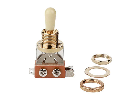 Boston SW-23-GI Toggle switch 3-way Ivory/Gold