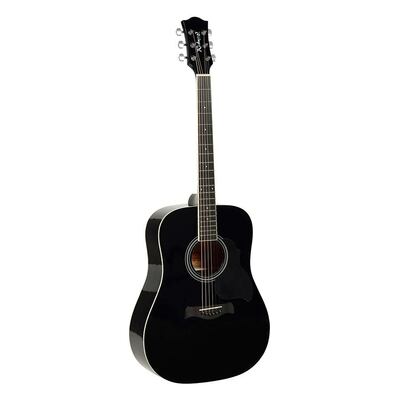 Richwood RD-12-BK Dreadnought Artist Series Westerngitaar