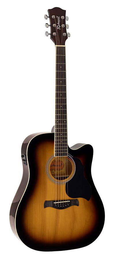 Richwood RD-12-CESB Sunburst Artist Series Dreadnought Westerngitaar