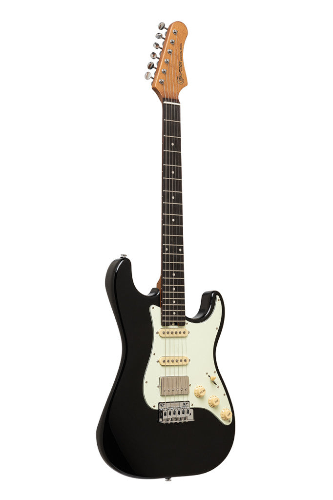 Crafter Seoul SVVSR Cosmic Black S-Style Elektrische Gitaar