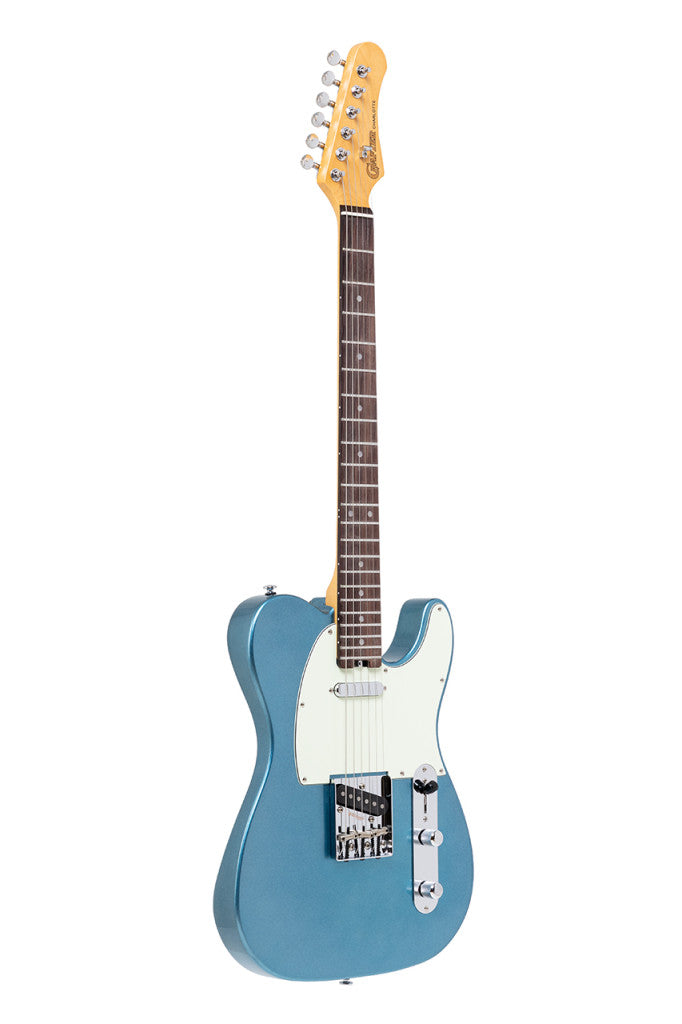 Crafter Charlotte TR LPB Lake Placid Blue – T-Style Elektrische Gitaar