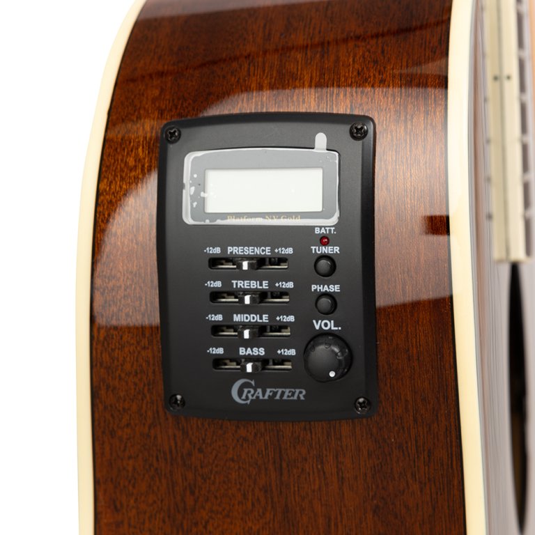 Crafter HILITE G16CE BK Black Grand Auditorium Elektro-Akoestische Westerngitaar