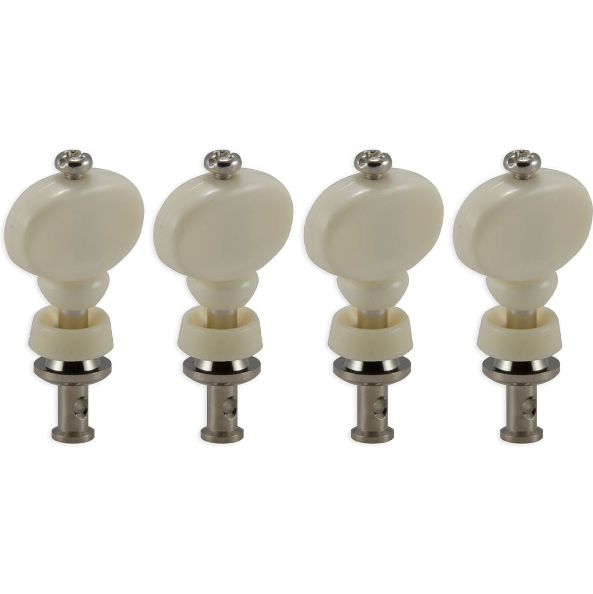 Grover Champion Uke Pegs Nickel Set Of 4