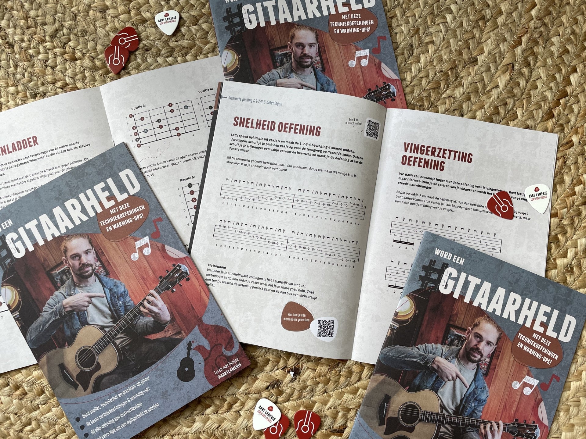 GITAARHELD Gitaarboek | Bladmuziek | Lesboek