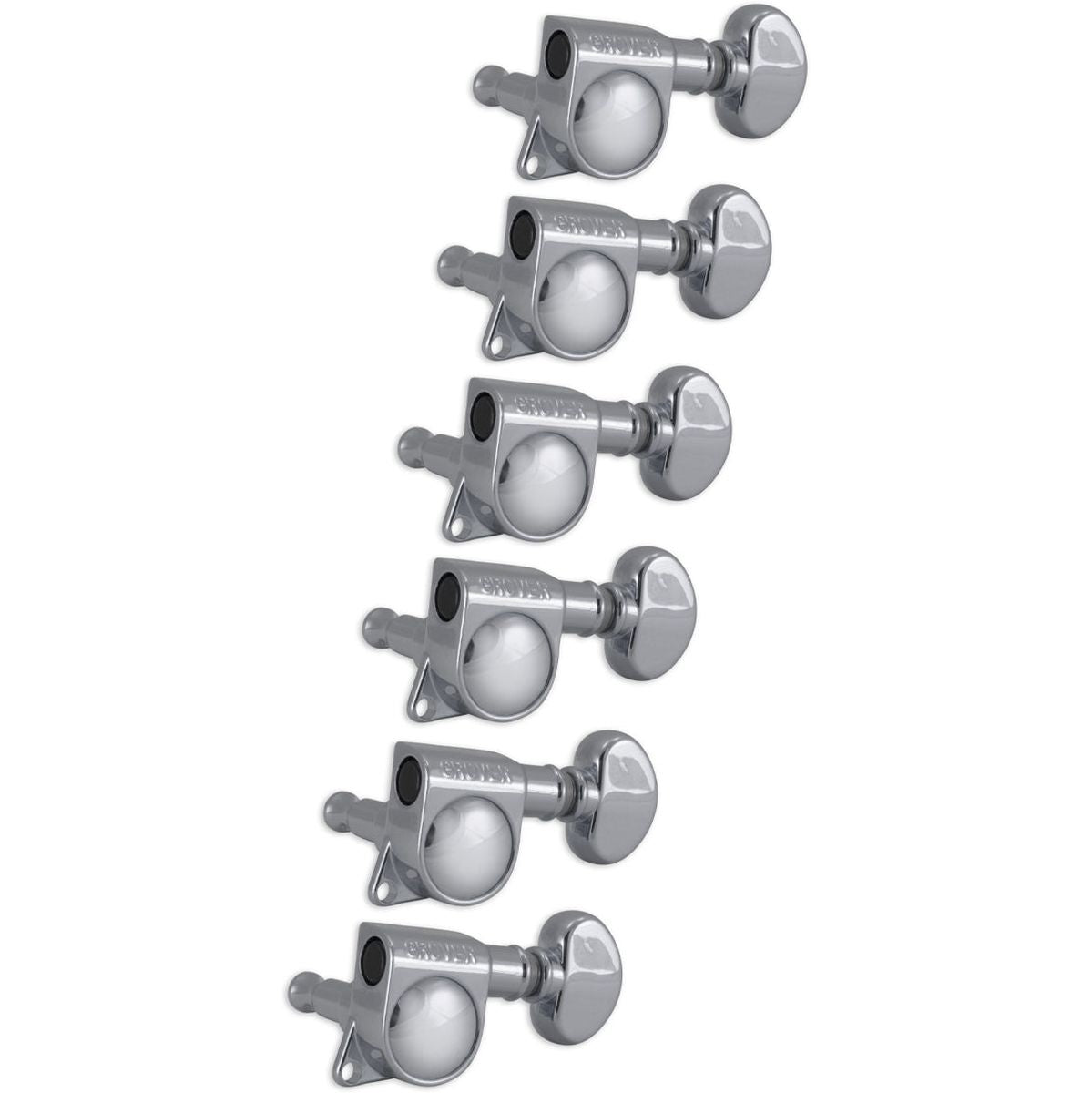 Grover 6 In Line Mid Size Rotomatic Chrome