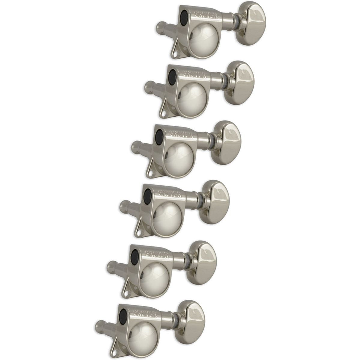 Grover 6 In Line Mid Size Rotomatic Nickel