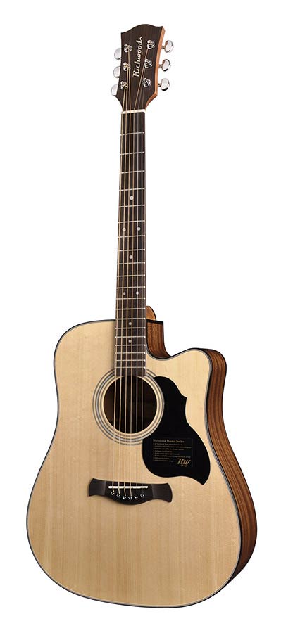 Richwood D-40-CE Master Series Handmade + Fishman Presys I Dreadnought Westerngitaar