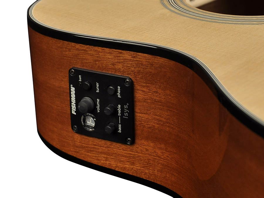 Richwood G-40-CE Grand Auditorium + Fishman Presys I Master Series Handmade Westerngitaar