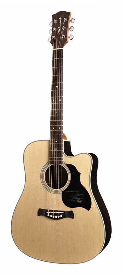 Richwood D-60-CE Master Series, Fishman Presys+, Handmade Dreadnought Westerngitaar