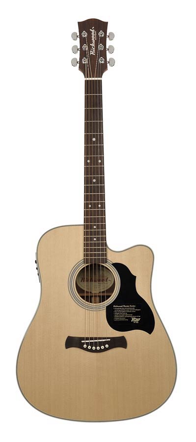 Richwood D-60-CE Master Series, Fishman Presys+, Handmade Dreadnought Westerngitaar