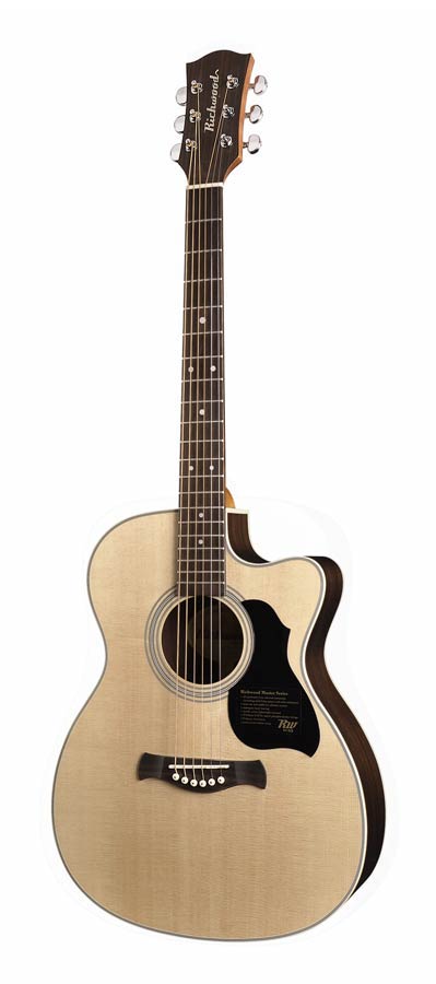 Richwood A-60-CE Master Series, Fishman Presys+, Handmade Auditorium OOO Westerngitaar
