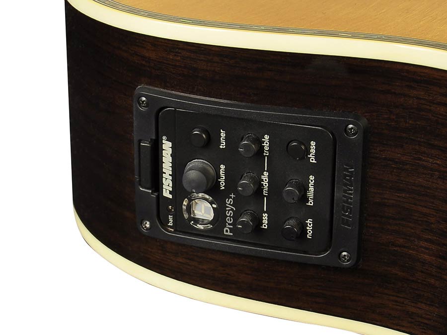 Richwood G-70-CEVA Master Series, Fishman Presys+, Handmade Grand Auditorium Westerngitaar