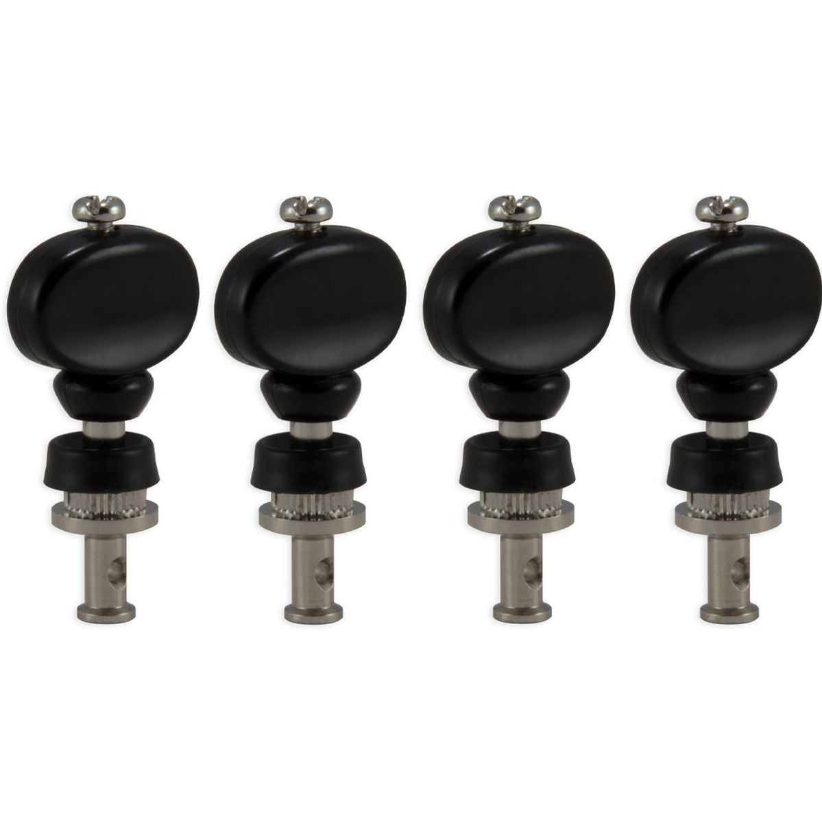 Grover Champion Uke Pegs Nickel Set Of 4