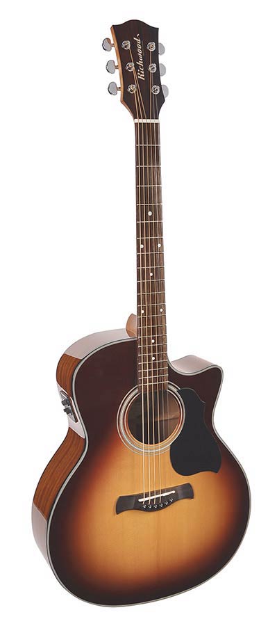 Richwood G-40-CESB Grand Auditorium + Fishman Presys I Master Series Handmade Westerngitaar