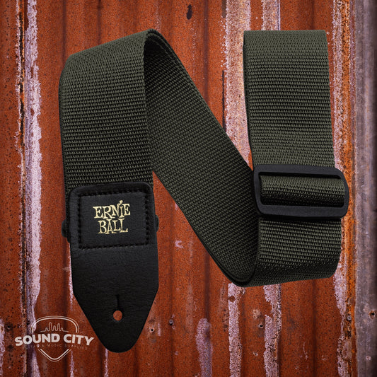 Ernie Ball 4048 Polypro Guitar Strap - Olive