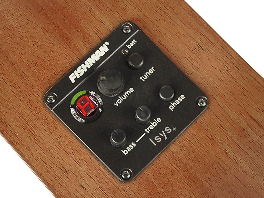 Richwood P-50-E Master Series, Fishman Isys+, Handmade Mahogany Parlor Westerngitaar