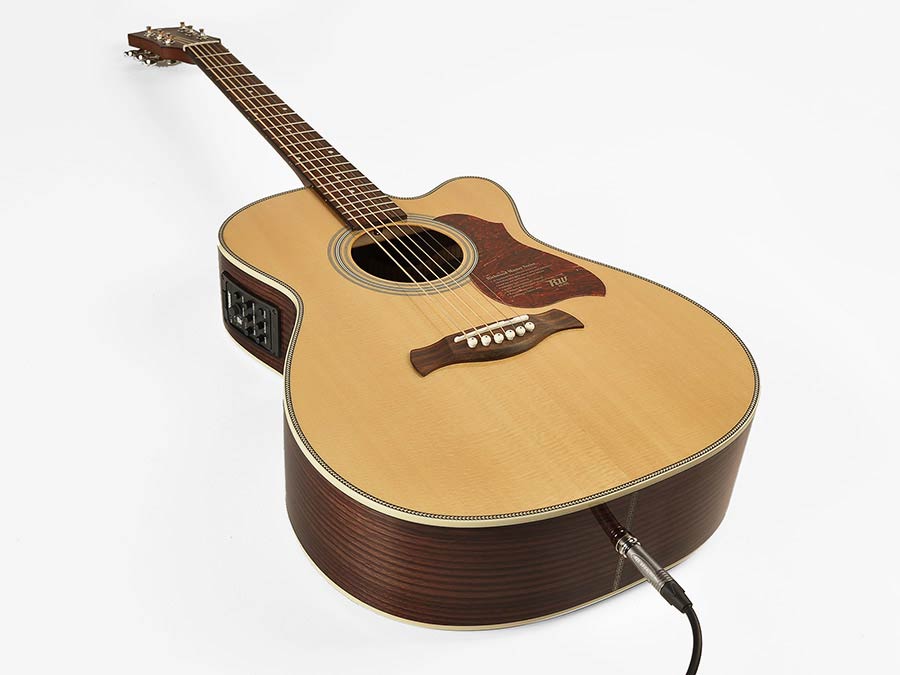 Richwood A-65-CEVA Master Series, Fishman Presys+, Handmade Auditorium OOO Westerngitaar