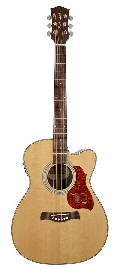 Richwood A-65-CEVA Master Series, Fishman Presys+, Handmade Auditorium OOO Westerngitaar