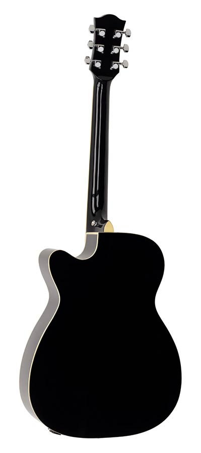 Richwood RA-12-CEBK Black Artist Series Auditorium Westerngitaar