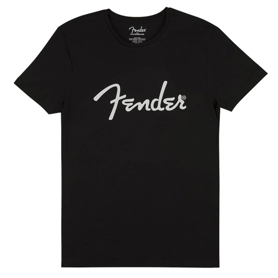 Fender Clothing T-Shirts spaghetti logo T-shirt