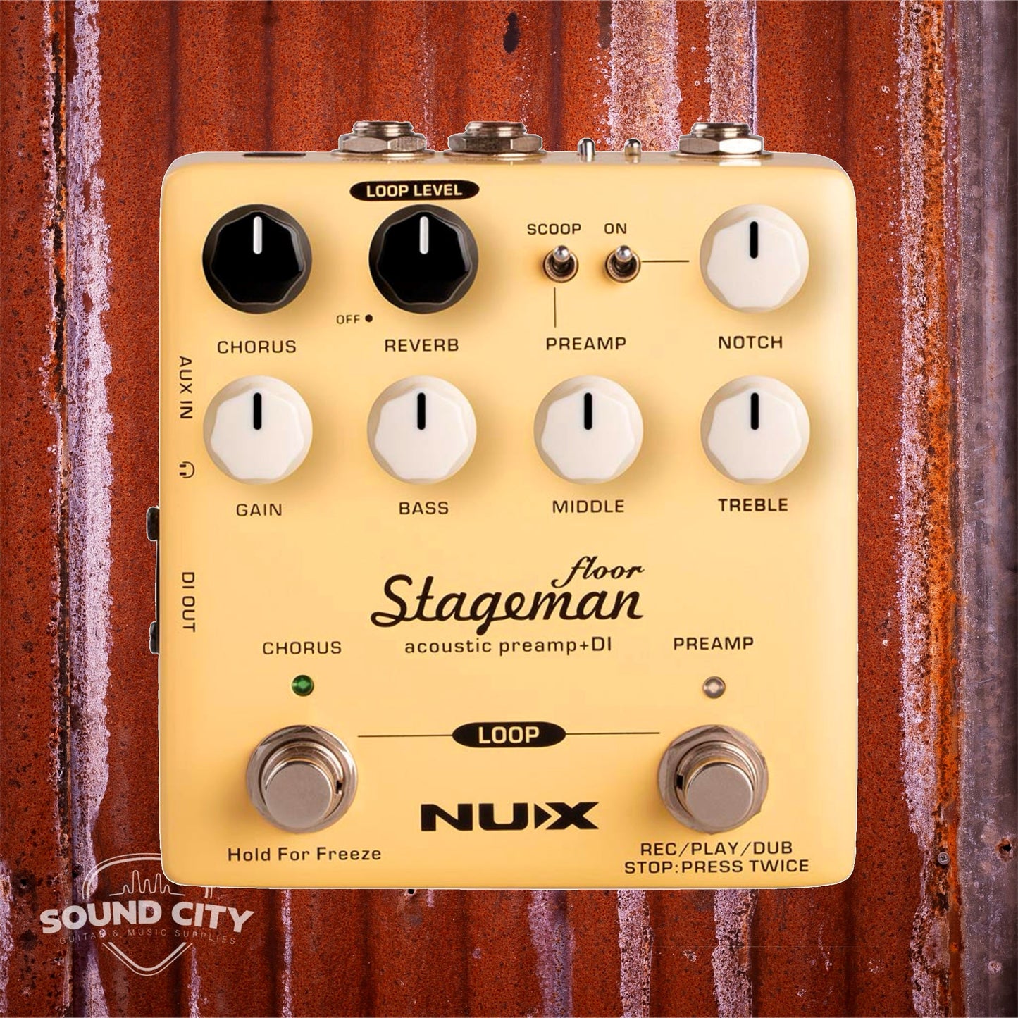 NUX NAP5 Verdugo Series Acoustic Preamp and DI