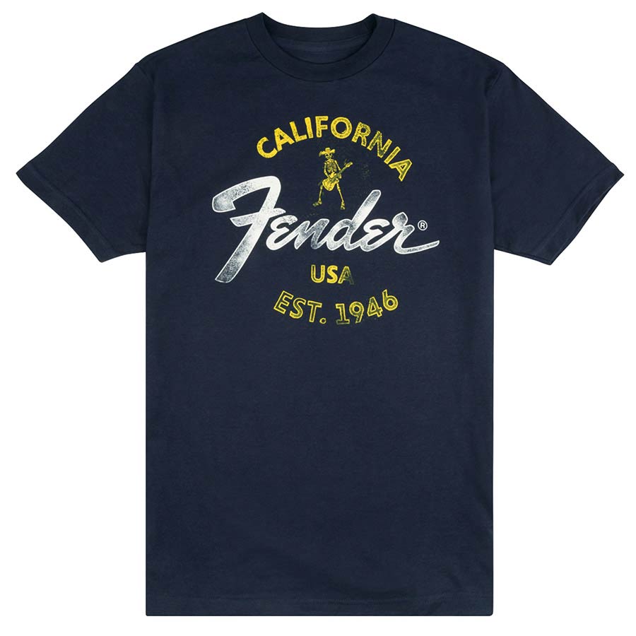 Fender Clothing Baja Blue T-shirt