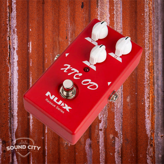 NUX XTC-10 Reissue Series Red Channel Rich Overdrive XTC OD